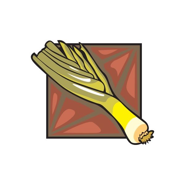 Image of Onion Stalk Sticker