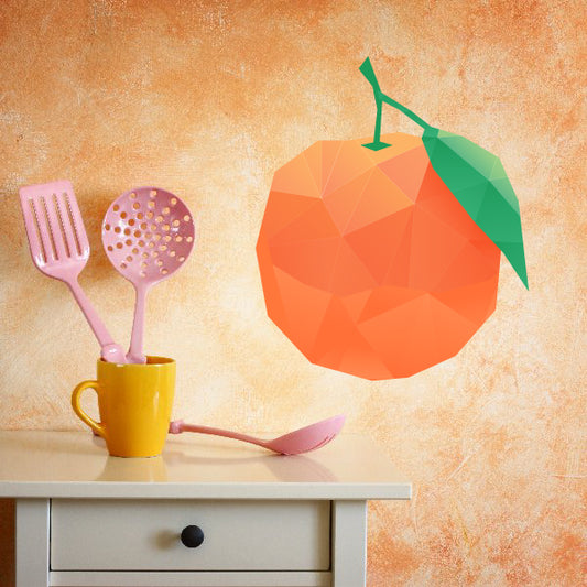 Image of Orange Wall Decal - Vinyl Decal - Car Decal - Idcolor015