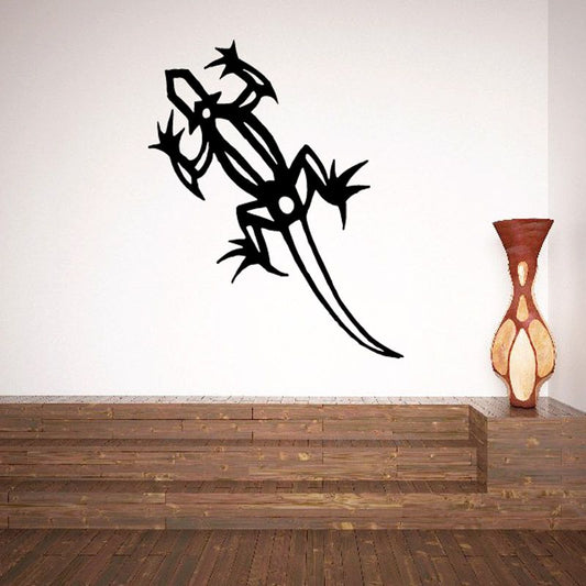 Image of Outline Style Lizard Decal