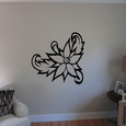 Image of Outlined Flower Decals