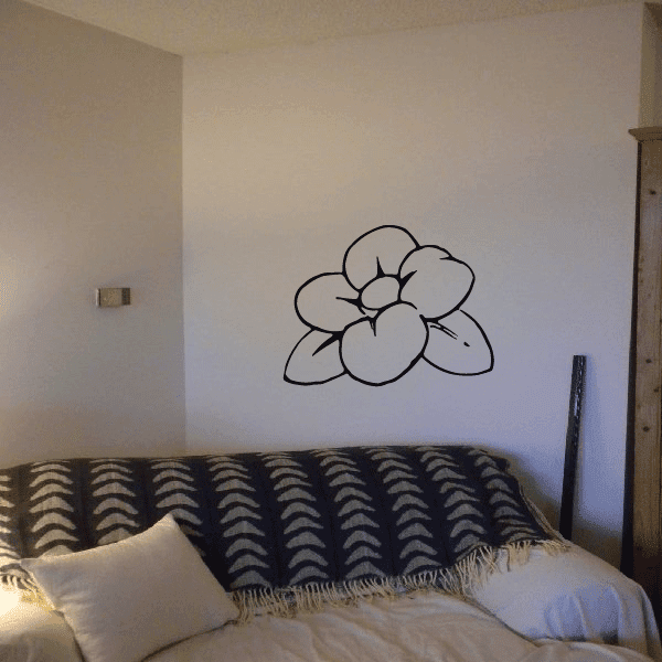 Image of Outlined Flower Decals