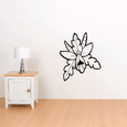 Image of Outlined Flower Decals