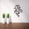 Image of Outlined Flower Decals