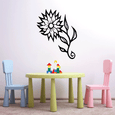 Image of Outlined Flower Decals