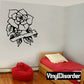 Image of Outlined Flower Decals