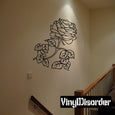 Image of Outlined Flower Decals