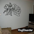 Image of Outlined Flower Decals