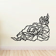 Image of Outlined Flower Decals