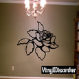 Image of Outlined Flower Decals