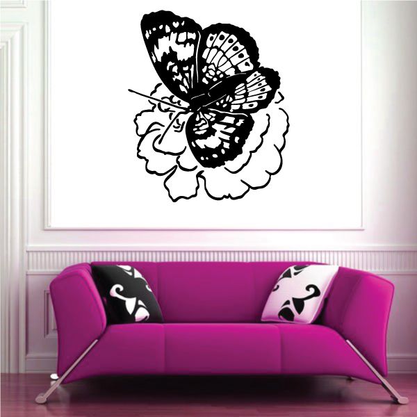 Image of Overhead Pollenating Butterfly Decal