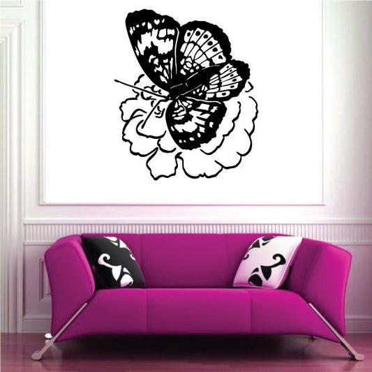 Image of Overhead Pollenating Butterfly Decal