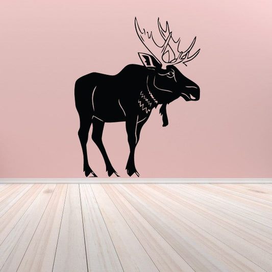 Image of Overlooking Moose Decal