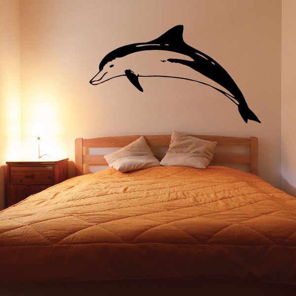 Image of Pacifc Dolphin Floating Decal