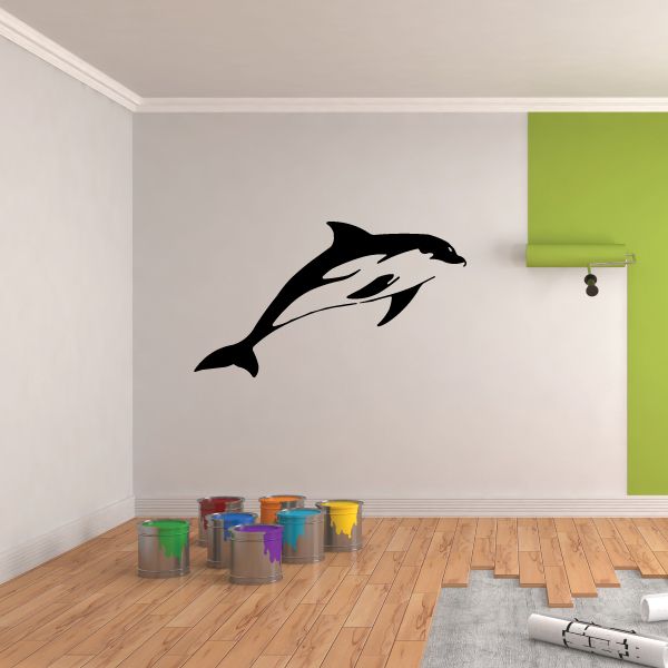 Image of Pacific Dolphin Decal