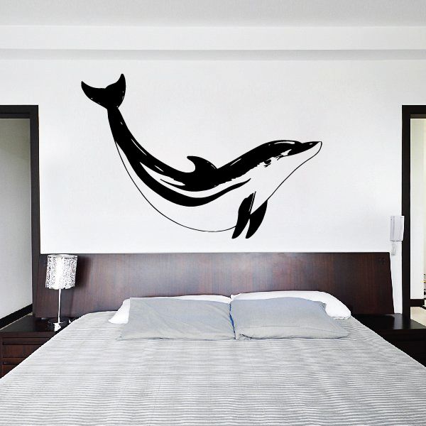 Image of Pacific Dolphin Diving Decal