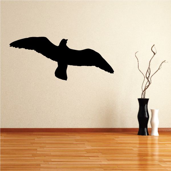 Image of Pacific Seagull Flying Decal