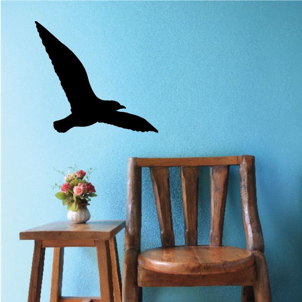 Image of Pacific Seagull Hovering Decal