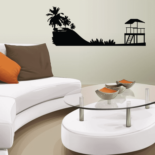 Image of Palm Tree Decals