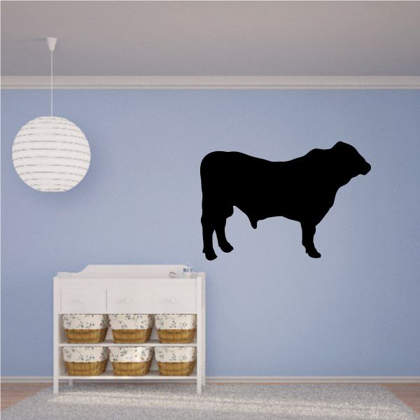 Image of Patient Angus Cow Decal