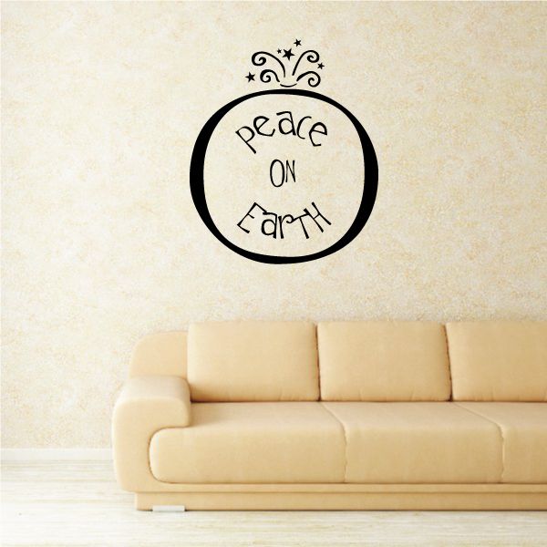 Image of Peace On Earth Decal