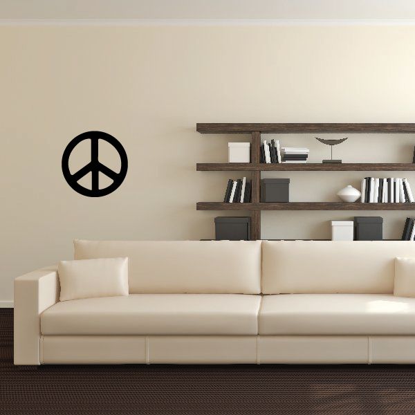 Image of Peace Symbol Decal