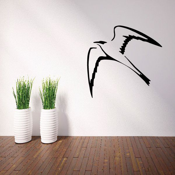 Image of Peaceful Fluttering Swallow Decal