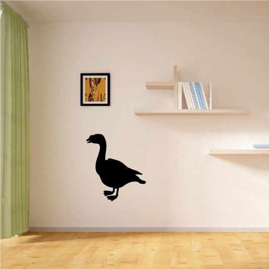 Image of Peaceful Goose Standing Decal