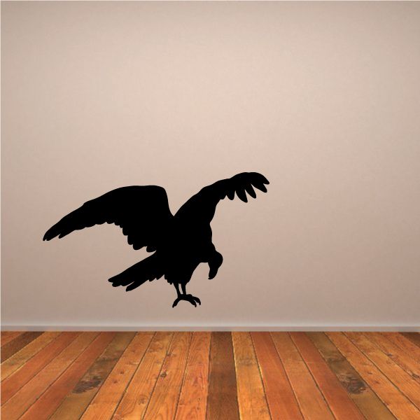 Image of Pecking Vulture Decal