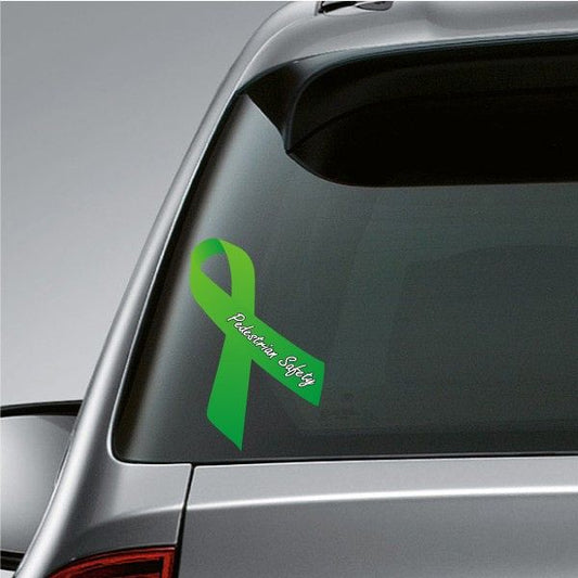 Image of Pedestrian Safety Vinyl Sticker