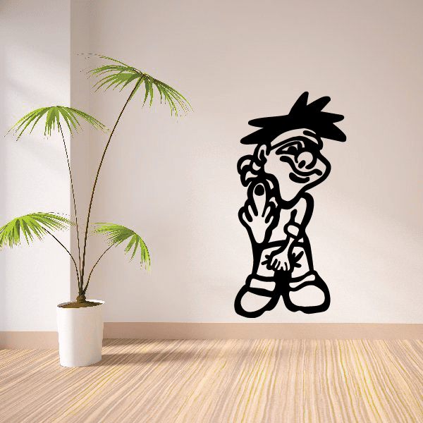 Image of Peeing Calvin Decals