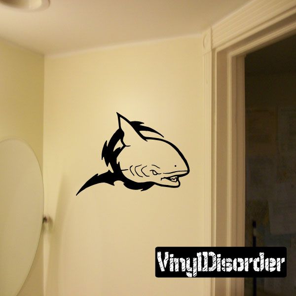 Image of Peeking Shadows Shark Decal