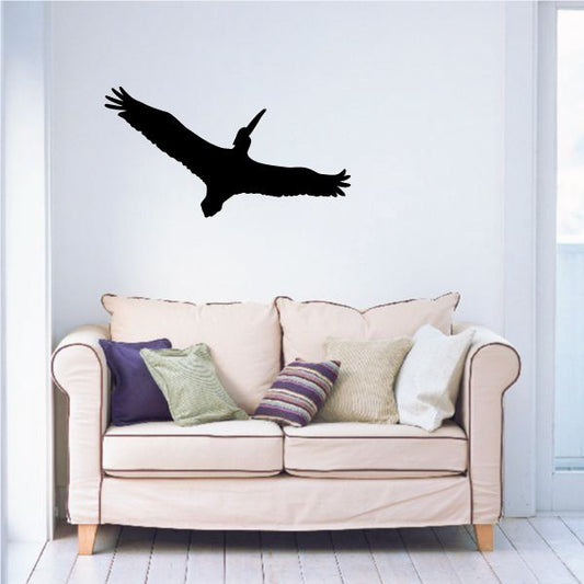 Image of Pelican Wall Decal - Vinyl Decal - Car Decal - NS003