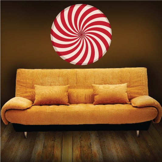 Image of Peppermint Swirl Sticker