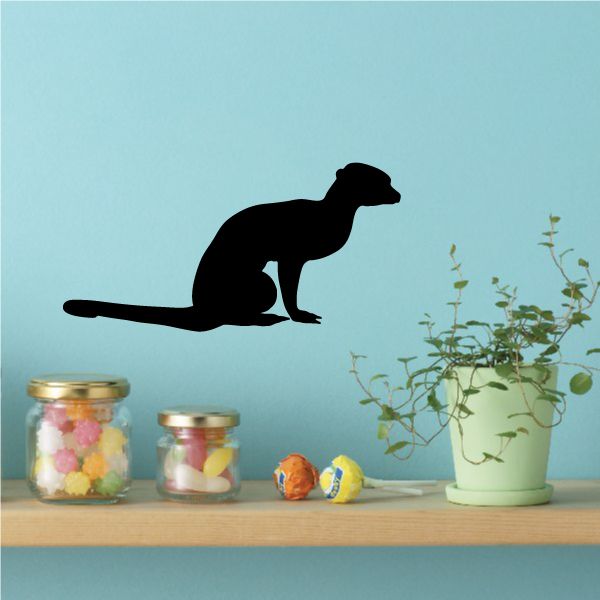 Image of Perching Meerkat Decal