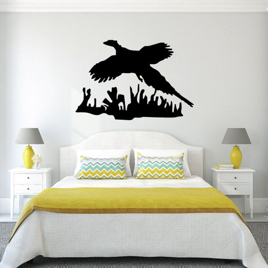 Image of Pheasant Bird Flying Decal