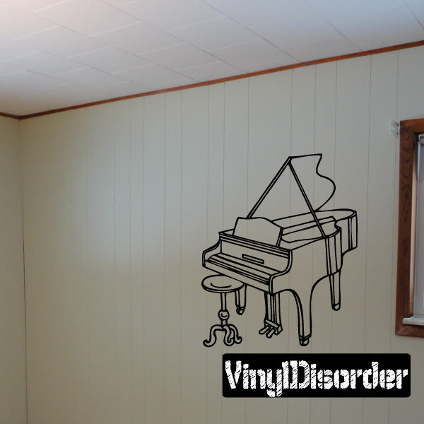 Image of Piano and Keyboard Decals