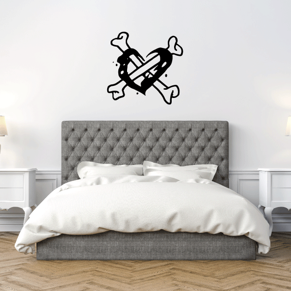 Image of Pierced Heart Decals