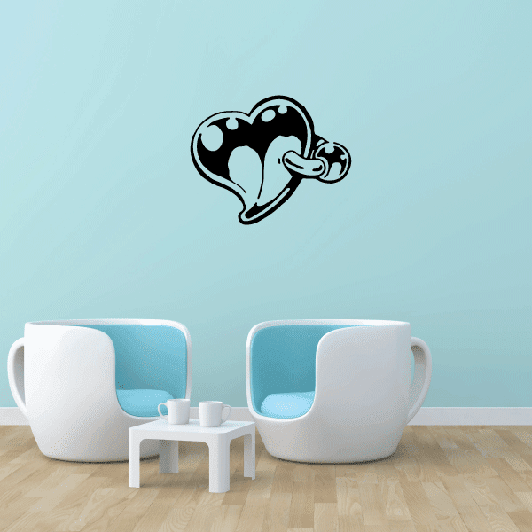 Image of Pierced Heart Decals