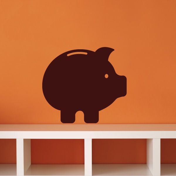 Image of Piggy Bank Decal