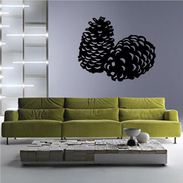 Image of Pine Cones Decal