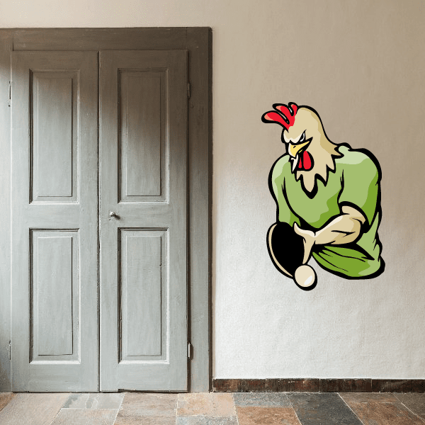 Image of Ping Pong Wall Decal - Vinyl Sticker - Car Sticker - Die Cut Sticker - CDSCOLOR002