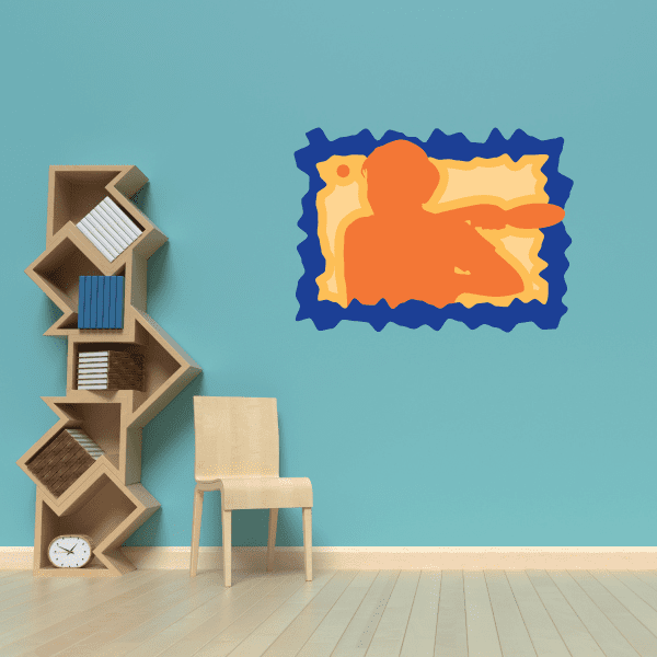Image of Ping Pong Wall Decal - Vinyl Sticker - Car Sticker - Die Cut Sticker - CDSCOLOR013