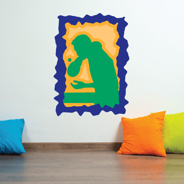 Image of Ping Pong Wall Decal - Vinyl Sticker - Car Sticker - Die Cut Sticker - CDSCOLOR024