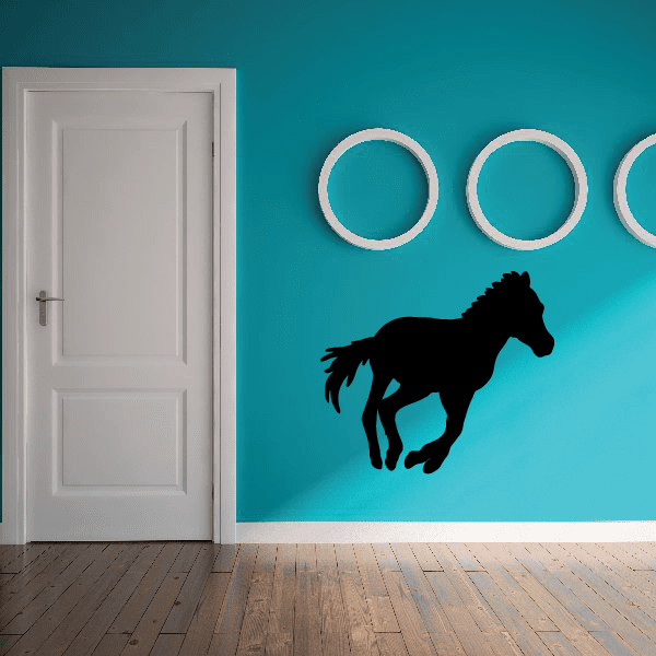 Image of Pintaloosa Pony Running Decal