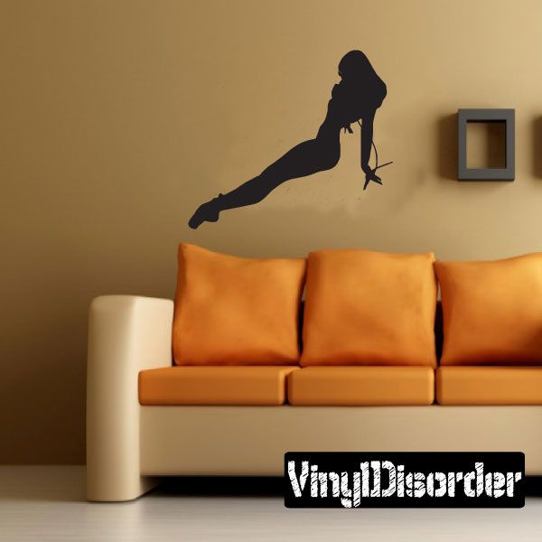 Image of Pinup Silhouette Decal