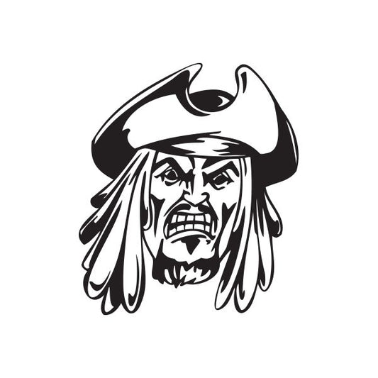 Image of Pirate Head Decal