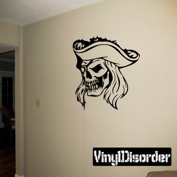 Image of Pirate Skull Decals