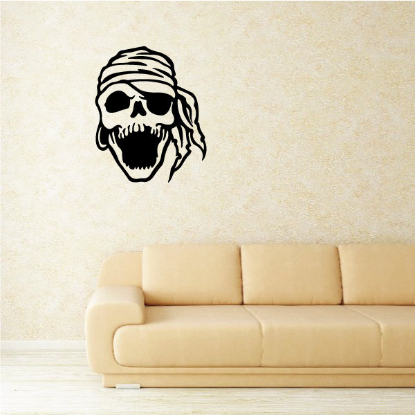 Image of Pirate Skull Decals