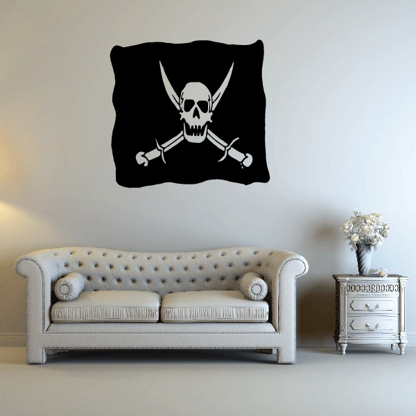 Image of Pirate Skull Decals