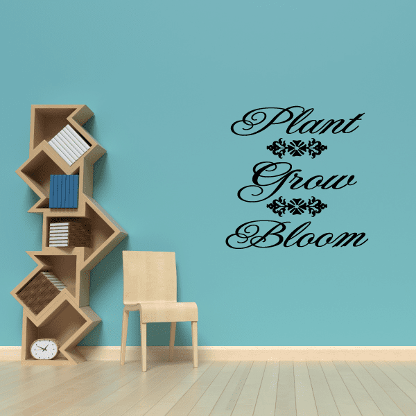 Image of Plant Grow Bloom Wall Decal